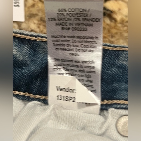 NWT Pacsun Stacked Skinny Paint Splatter Distressed Jeans - Picture 16 of 16